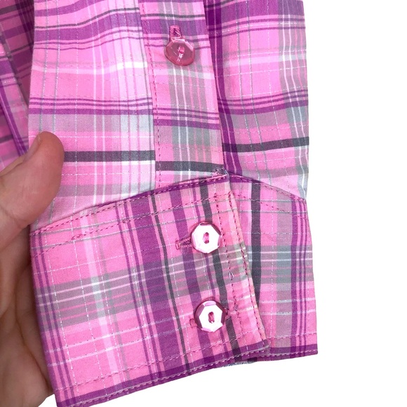 Twenty X Tailored Fit Glamorous Western Shirt Pink and Silver, Barbiecore, Ken - Picture 9 of 13